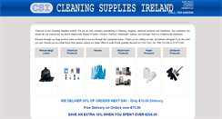 Desktop Screenshot of cleaningsuppliesireland.com